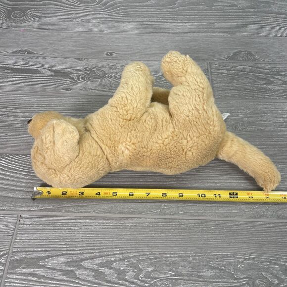 2015 Geoffrey Toys R Us Yellow Labrador Retriever Dog Plush Realistic Golden Lab - Picture 10 of 10
